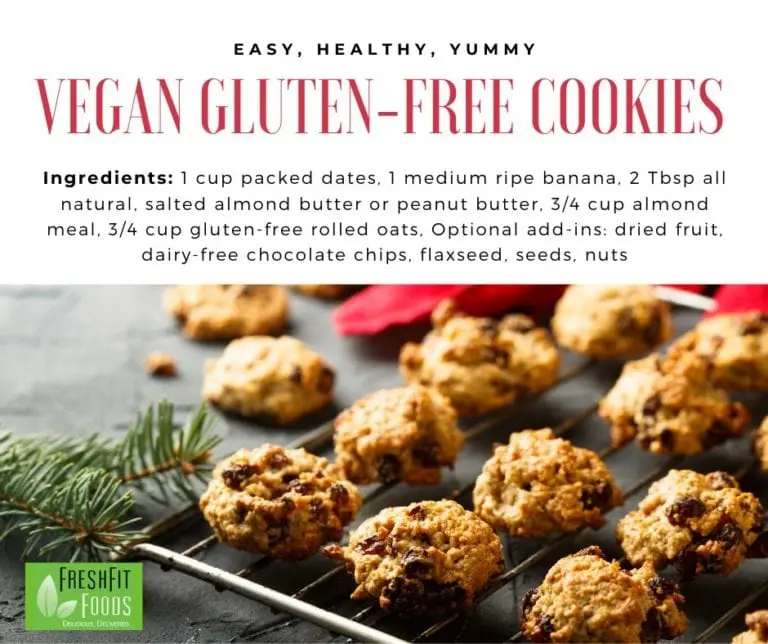 Healthy Holiday desserts vegan cookie recipe