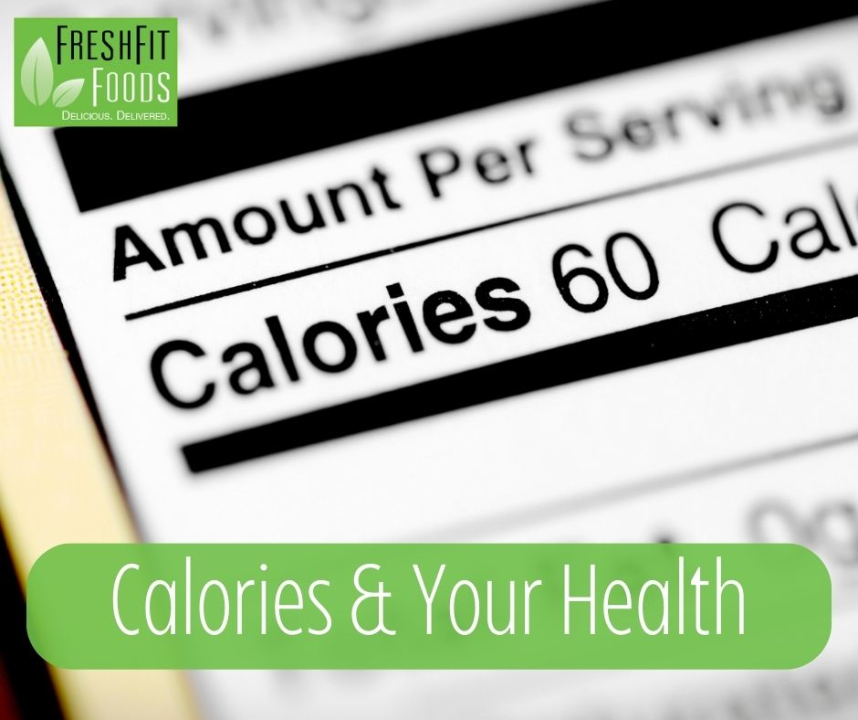 photo of nutrition label for blog post about how calories impact your health